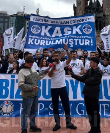 kask kurulmuştur