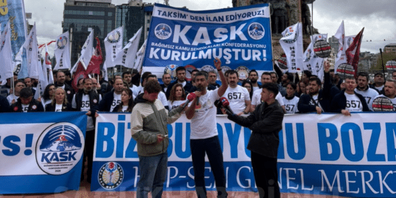 HEP-SEN’den 1 Mayıs’ta Tarihi Adım: KASK Konfederasyonu Taksim’de İlan Edildi!
