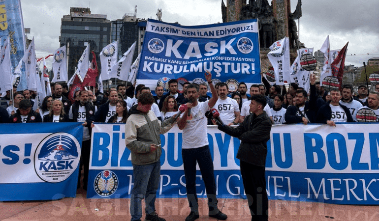 kask kurulmuştur