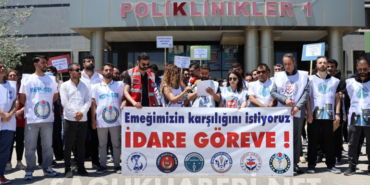 Van YYÜ Tıp Merkezinde Bıçak Kemiğe Dayandı Sağlık Emekçilerinden Sözünüzü Tutun İsyanı