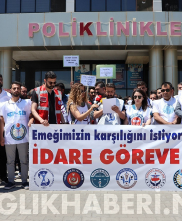 Van YYÜ Tıp Merkezinde Bıçak Kemiğe Dayandı Sağlık Emekçilerinden Sözünüzü Tutun İsyanı