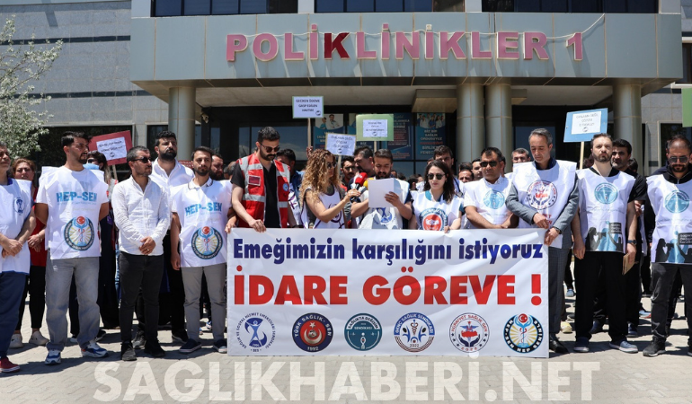 Van YYÜ Tıp Merkezi’nde Bıçak Kemiğe Dayandı: Sağlık Emekçilerinden “Sözünüzü Tutun” İsyanı!
