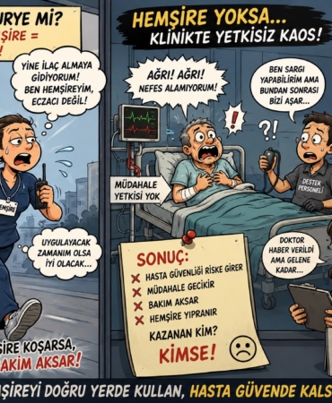 Hemşireler Hasta Başından Uzaklaştırılıp İlaç Taşıma Personeline Dönüştürülüyor Bakım Aksıyor, Acil Müdahale Gecikiyor
