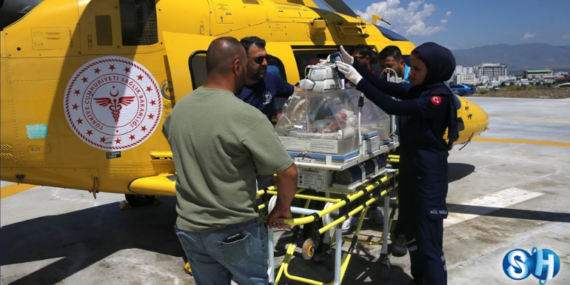 Iğdır’da 13 Günlük Bebek Pusetten Düştü: Hava Ambulansı Hayat Kurtarmak İçin Havalandı