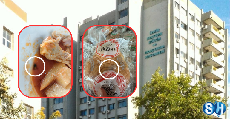 İzmir Atatürk Eğitim ve Araştırma Hastanesi yemek skandalı