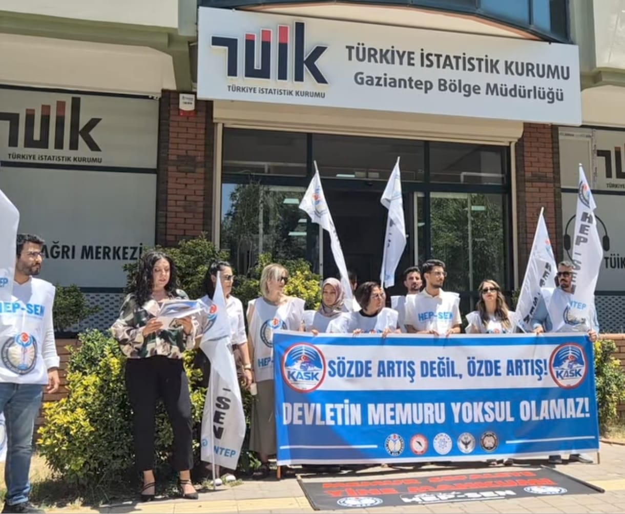 KASK Konfederasyonu'ndan TÜİK Binaları Önünde Eş Zamanlı Eylem: "Sözde Değil Özde Artış İstiyoruz" (resim 15) – saglikhaberi.net