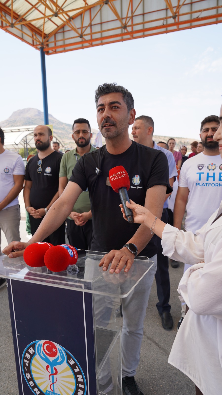 Malatya’da HEP-SEN'den Yetkililere Çağrı: "3-5 Lira Teşvikle Sağlık Sistemi Dönmez, Tükeniyoruz!" (resim 3) – saglikhaberi.net