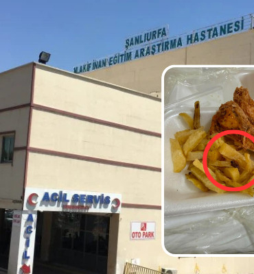 Şanlıurfa Mehmet Akif İnan EAH yemek skandalı