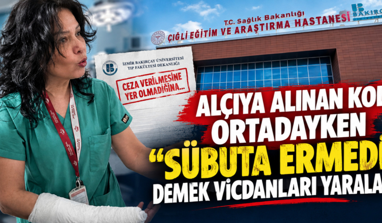 Çiğli EAH’de Hemşireye Cerrahi Çekiçle Saldırı İddiasında Flaş Gelişme: Üniversite Soruşturmasında Ceza Çıkmadı!