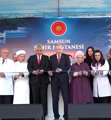 samsun şehir hastanesi açılışı