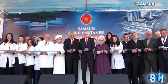 Karadeniz’in En Büyük Sağlık Kompleksi Açıldı: 1458 Yataklı Samsun Şehir Hastanesi Hizmete Girdi!